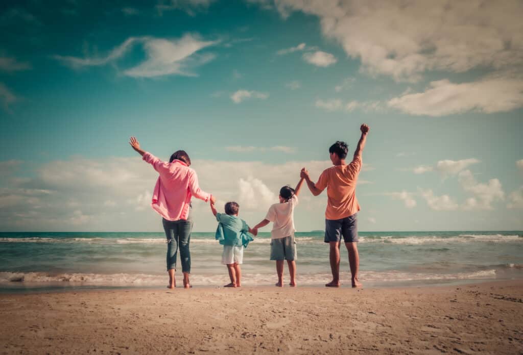 scene representing connection and trust in family relationships-parenting guidance
